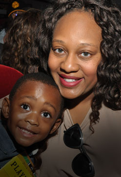 Mother with a child
