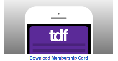 Cuseum email graphic with the words Download Membership Card