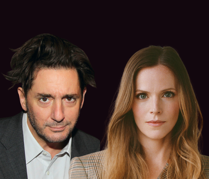 Reg Rogers and Katie Rose Clarke 