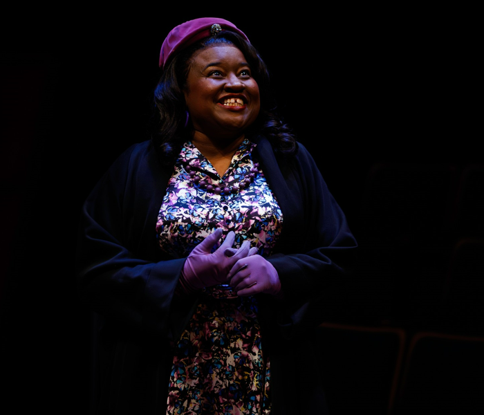 Shinnerie D. Jackson in Pittsburgh Public Theater's Trouble in Mind, which is streaming this weekend . Photo by Maranie R. Staab.